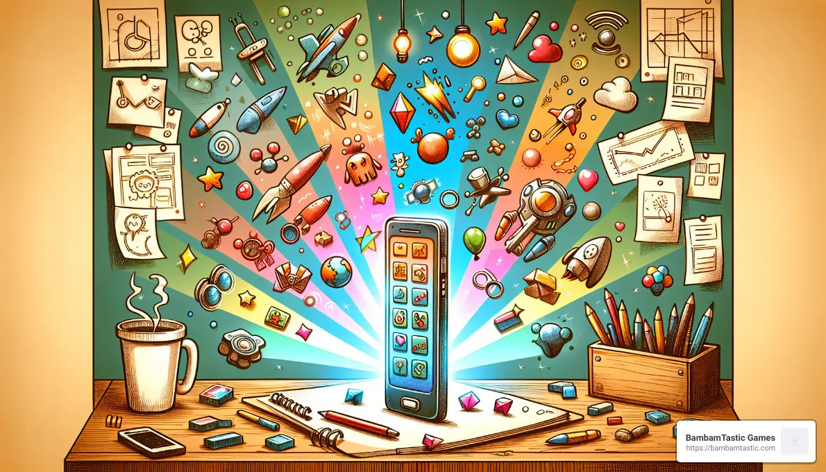 Unity Game Engine - how to design a mobile game