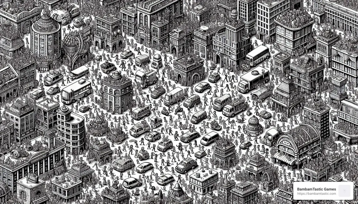 Hidden Folks game art - what is the best hidden objects game