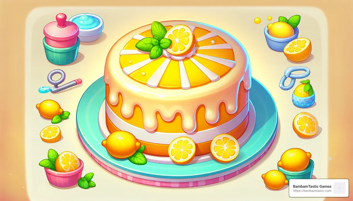 Lemon Cake - restaurant management games