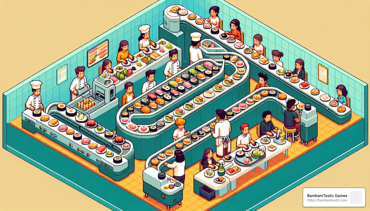 The Sushi Spinnery - restaurant management games